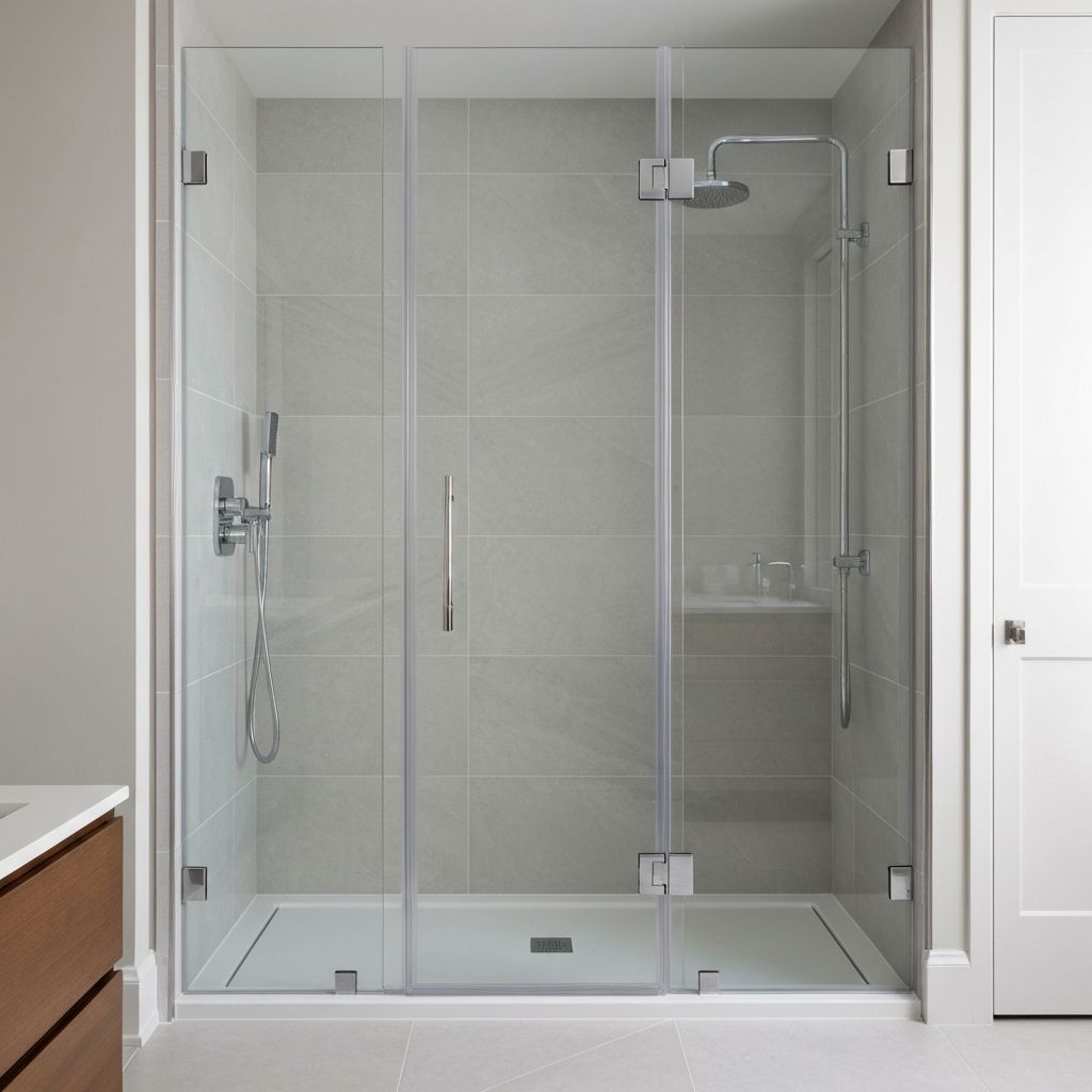 Frameless Shower Enclosure